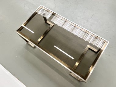 Table basse moderniste, circa 1970, vue 11