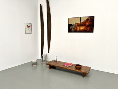 Table basse en chêne massif, DLG Pierre Chapo, années 1950, vue 16