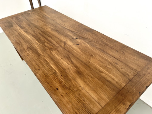 Table en chêne massif XIXe siècle, vue 6