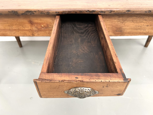 Table en chêne massif XIXe siècle, vue 12