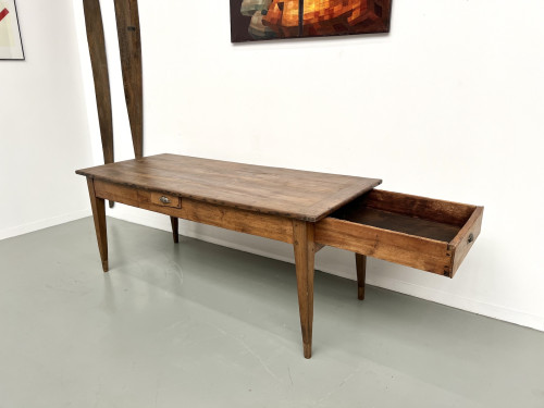 Table en chêne massif XIXe siècle, vue 17