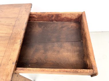 Table en chêne massif XIXe siècle, vue 18