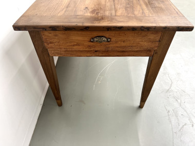 Table en chêne massif XIXe siècle, vue 20