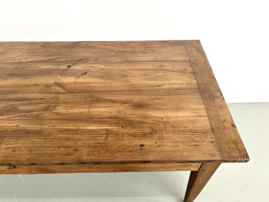 Table en chêne massif XIXe siècle, vue 25