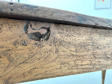 Table en chêne massif XIXe siècle, vue 29