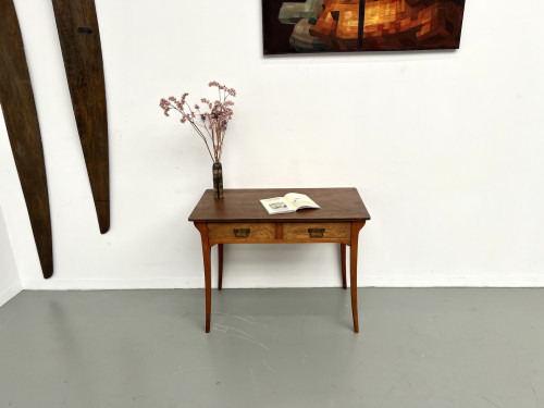 Petit bureau en bois des années 40-50, vue 2
