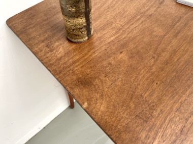 Petit bureau en bois des années 40-50, vue 7