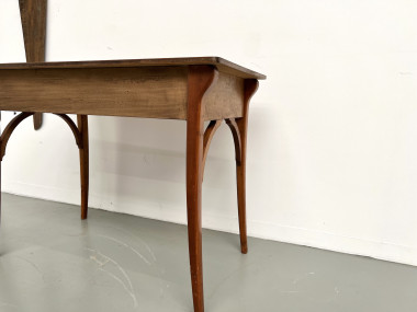 Petit bureau en bois des années 40-50, vue 13