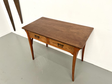 Petit bureau en bois des années 40-50, vue 18