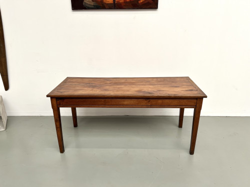 Petite table en chêne et merisier, 1950, vue 19