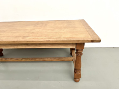 Table en chêne et cerisier – Années 70, vue 5
