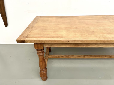 Table en chêne et cerisier – Années 70, vue 6