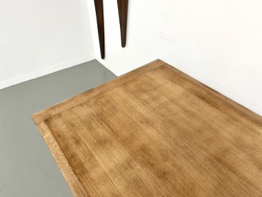 Table en chêne et cerisier – Années 70, vue 14