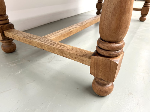 Table en chêne et cerisier – Années 70, vue 20