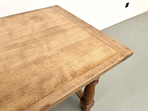 Table en chêne et cerisier – Années 70, vue 23