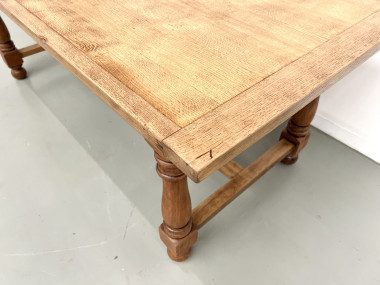 Table en chêne et cerisier – Années 70, vue 24