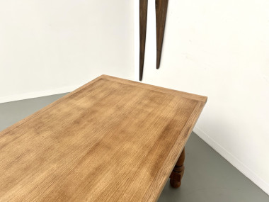 Table en chêne et cerisier – Années 70, vue 28