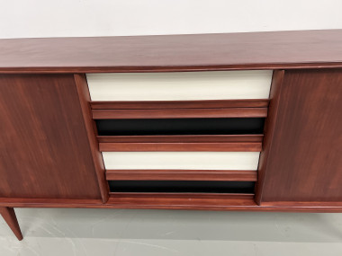Enfilade moderniste scandinave en teck, vue 4