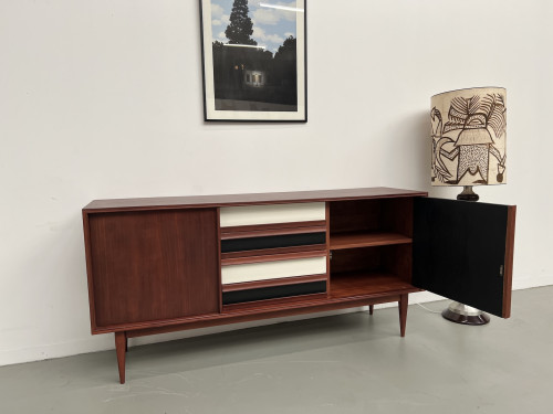 Enfilade moderniste scandinave en teck, vue 9