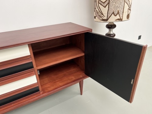 Enfilade moderniste scandinave en teck, vue 10