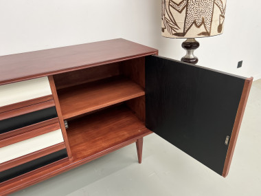 Enfilade moderniste scandinave en teck, vue 10