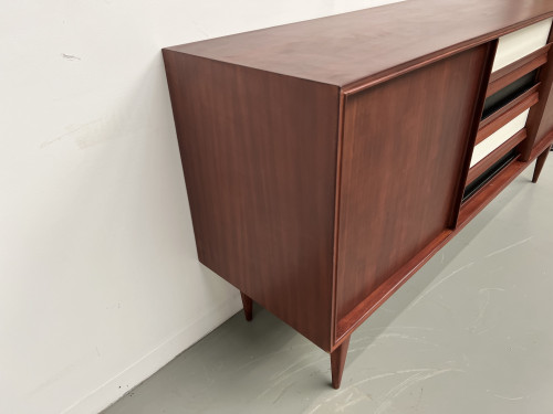 Enfilade moderniste scandinave en teck, vue 16