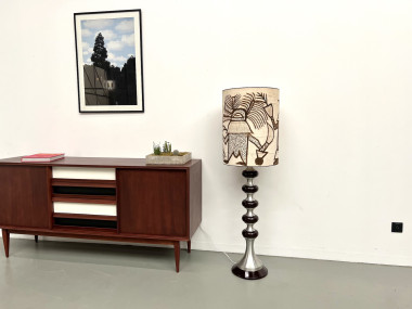 Lampadaire moderniste en aluminium, vue 2