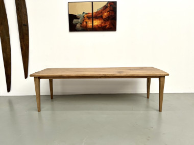 Table de ferme XXL en chêne massif, vue 2
