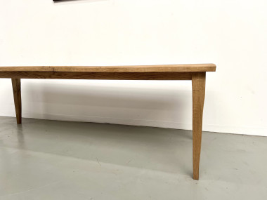 Table de ferme XXL en chêne massif, vue 4