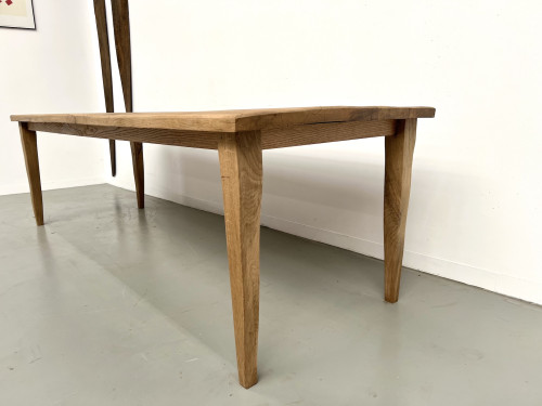 Table de ferme XXL en chêne massif, vue 6