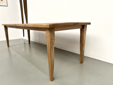Table de ferme XXL en chêne massif, vue 6