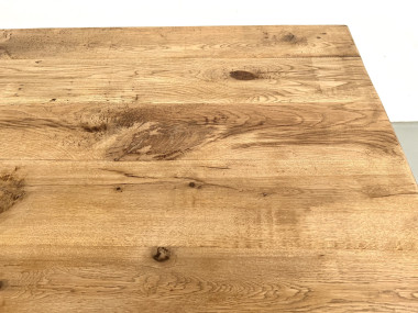 Table de ferme XXL en chêne massif, vue 12