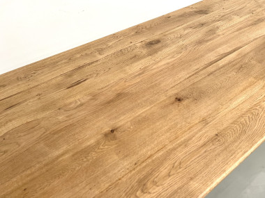 Table de ferme XXL en chêne massif, vue 14