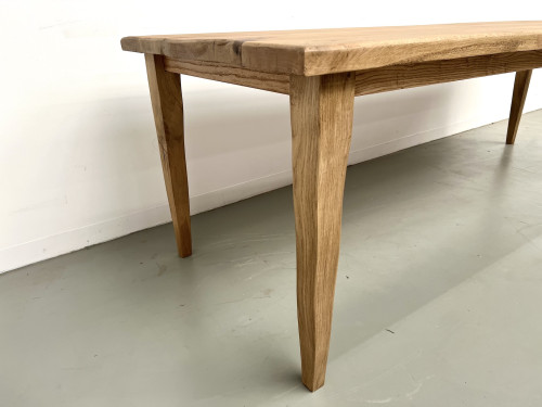 Table de ferme XXL en chêne massif, vue 16