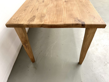 Table de ferme XXL en chêne massif, vue 17