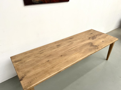 Table de ferme XXL en chêne massif, vue 19