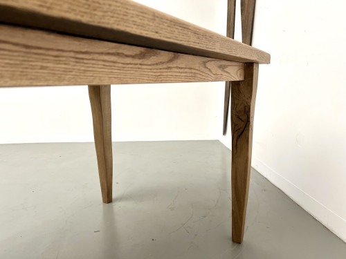 Table de ferme XXL en chêne massif, vue 24