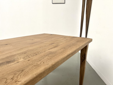 Table de ferme XXL en chêne massif, vue 25