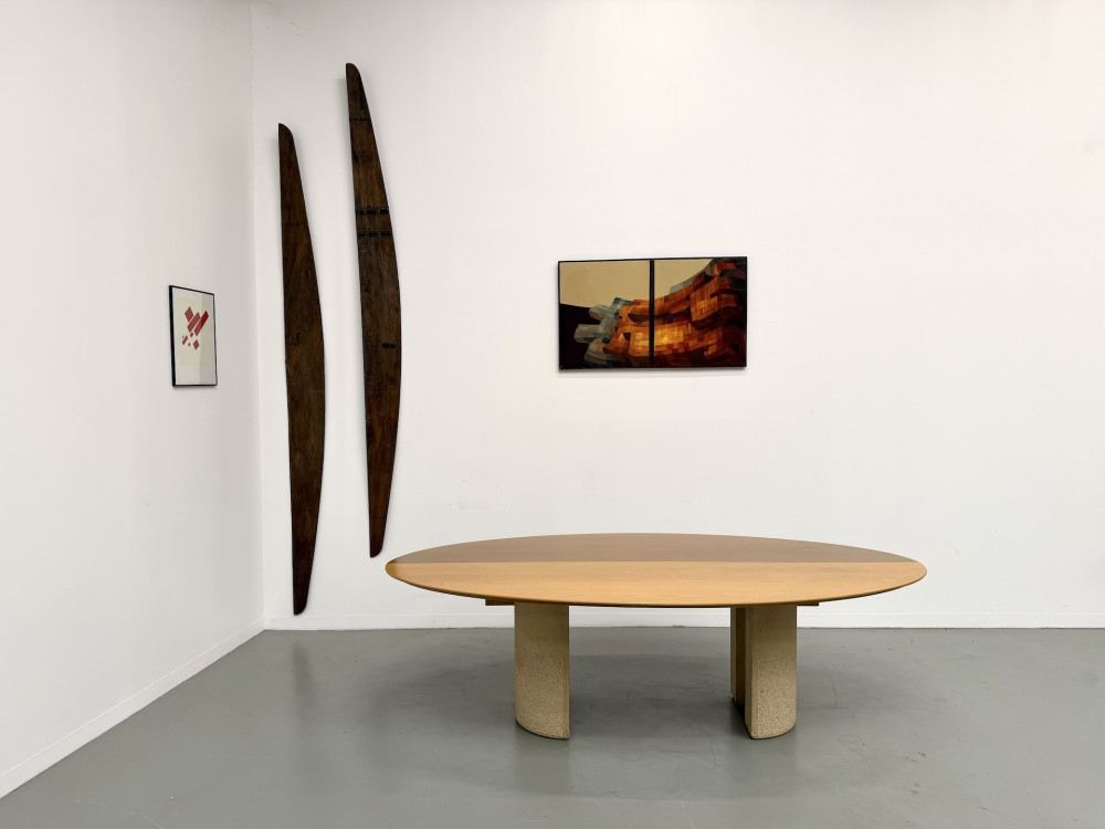 Table de salle à manger, par Giovanni Offredi, vue 1