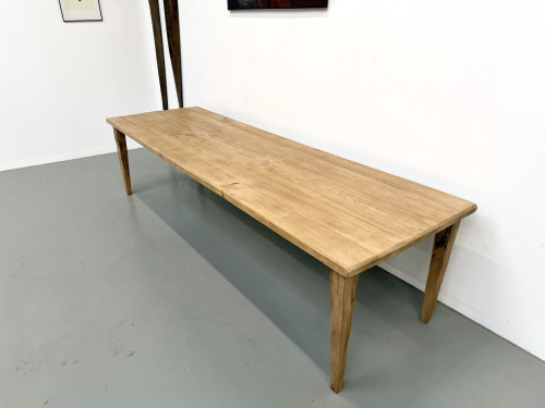 Table XXL en chêne et châtaignier massif, vue 6