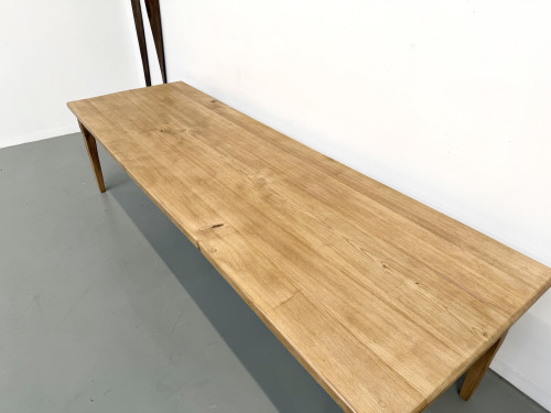 Table XXL en chêne et châtaignier massif, vue 7