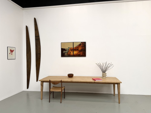 Table XXL en chêne et châtaignier massif, vue 8