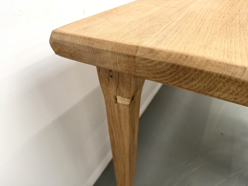 Table XXL en chêne et châtaignier massif, vue 20
