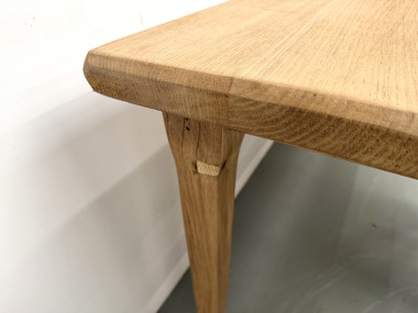 Table XXL en chêne et châtaignier massif, vue 20