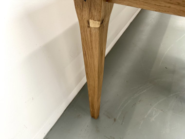 Table XXL en chêne et châtaignier massif, vue 21