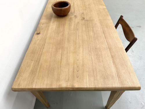 Table XXL en chêne et châtaignier massif, vue 22