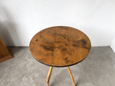 Table brutaliste, art populaire des années 50, vue 4
