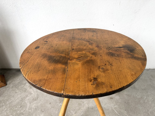 Table brutaliste, art populaire des années 50, vue 5