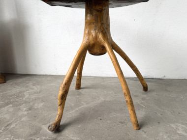 Table brutaliste, art populaire des années 50, vue 6