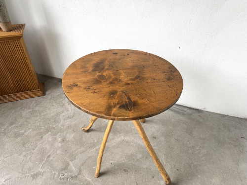 Table brutaliste, art populaire des années 50, vue 8